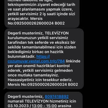 Vestel'İN Müşteriye Verdiği Değer