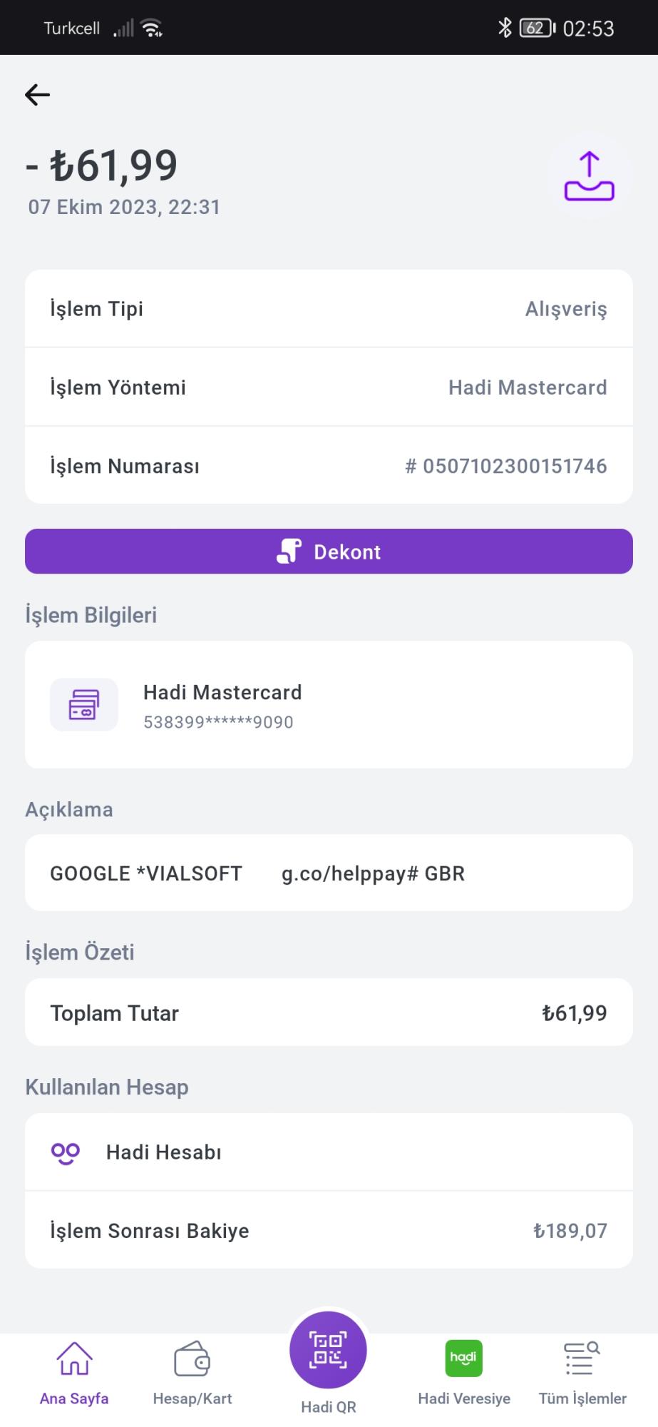 Helppay Bilgim Ve Alakam Olmadan Hesabımdan Para Çekilmesi Şikayetvar