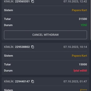 Trendbet Para Hesabıma Geçmiyor