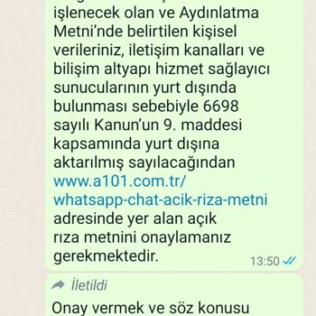 A101 Alınanın Yerine Ucuz Ürün Gönderilmesi