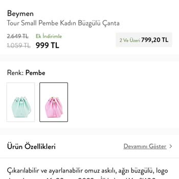 Beymen Yanıltıcı Fiyat Uyguluyor!