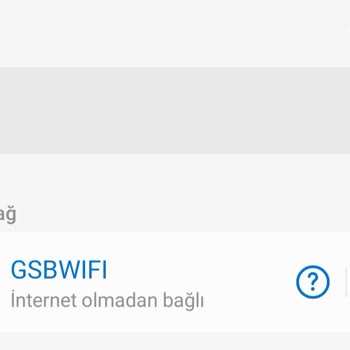 Kredi ve Yurtlar Kurumu Wi-Fi Bağlantısı İnternet İşlemiyor