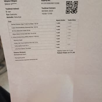 Hobby Life Eksik Sipariş Geldi