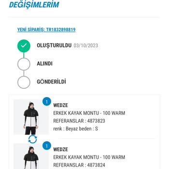 Decathlon Ürün Değişimi Problemi