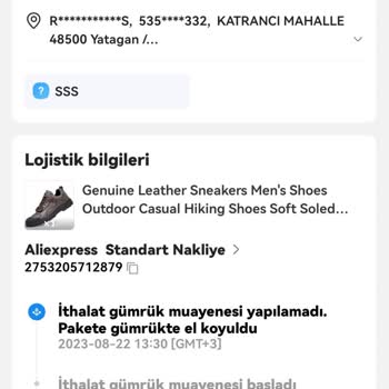 Aliexpress Ürünlere Gümrükte El Konuldu