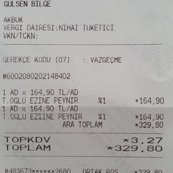 A101 Kötü Kokulu Peynir