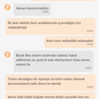 Trendyol Yemek Teslim Edilmeyen Yemeğin Parasını Geri Yatırmadılar.