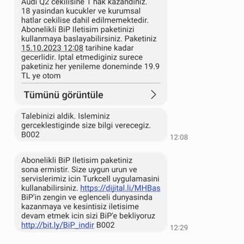 Turkcell Haksız Kazanç Uygulamaları