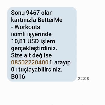 Betterme Üyelik İptali Ve Para İadesi