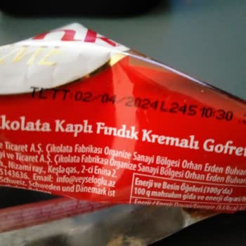 Eti Gıda Ahenk Kimyasal Tadı Zehirledi