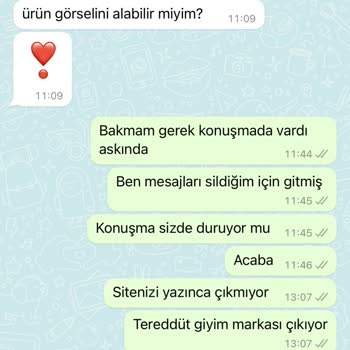 Aisha's Design Ürün Siparişi Ve İade Talebi