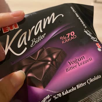 Eti Bitter Çikolata Tadı Ve Rengi Değişik