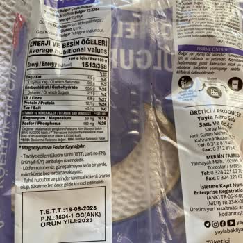 Yayla Bakliyat Yayla Kısırlık Bulgur'da Kötü Koku