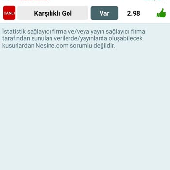 Nesine.com'da Yayımlanan Yanlış Skor Sonucu Yaşadığım Mağduriyet.