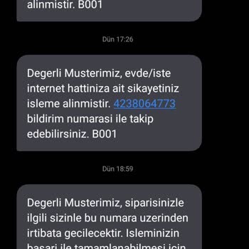 Türk Telekom Onay Dışı Randevu Değişikliği