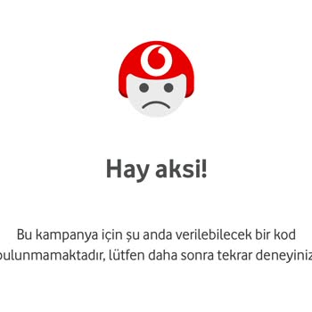 Vodafone Opet Kampanyası Şifre Vermiyor