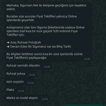 Sigortam.net Sahte Trafik Sigortası Yapımı