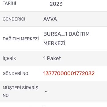 Kargomsende Adrese Gelmeden Sipariş İade Edildi
