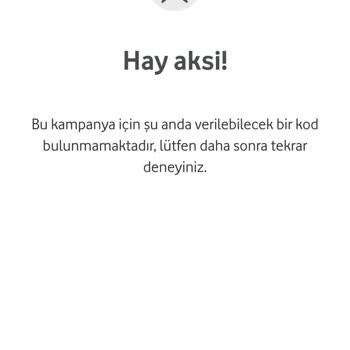 Vodafone Opet Kampanyası Kullanılmıyor ve Müşteri Hizmetleri Yok