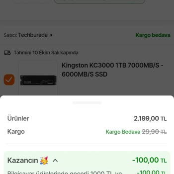 Hepsiburada Tanımlı Kupon Fiyata Yansımıyor