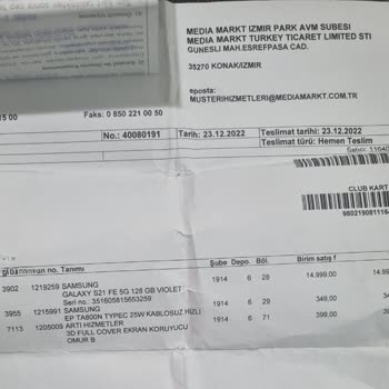 Media Markt Sattığı Ürünün De Hizmetin De Arkasında Durmuyor