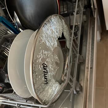 Arzum Chefim Cam Kapağı Bulaşık Makinesinde Patladı