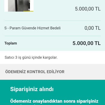Sahibinden.com Alışveriş Sorunu