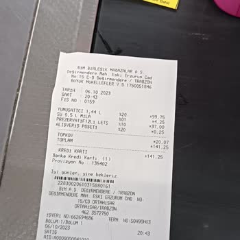 BİM Yumuşatıcı Raf Fiyat Güncellenmesi