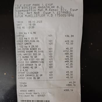 File Market Kağıt Poşet Patladı