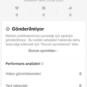 TikTok Reklam Para İade