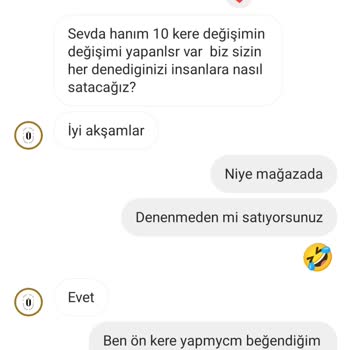 Özde Karacan Butik Değişim Konusunda Dürüst Davranılmaması Ve Yaşadığım Sorunlar