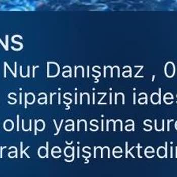 Watsons Sebepsiz Bir Şekilde Siparişimi İptal Etti Ve Beni Mağdur Etti