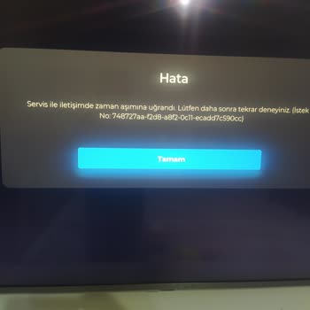 TOD Tv Android TV Çalışmıyor
