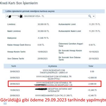 İncehesap Asus Kampanyası Yanlış Fatura