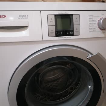 Bosch Çamaşır Makinesi Yıkama Problemi