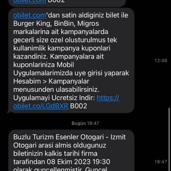 Buzlu Turizm Geç Gelen Hatta Gelmeyen Otobüs