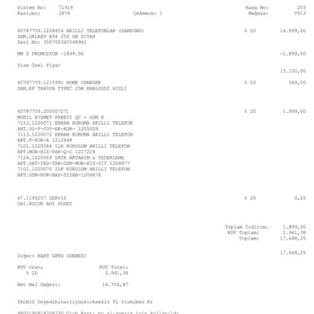Media Markt Yapmadığım Alışverişin Faturası Benim Adıma Kesilmiş Ve