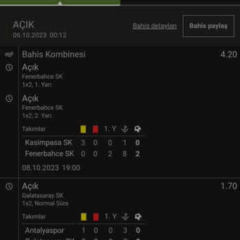 İddaa İddia Kuponum Kazandım