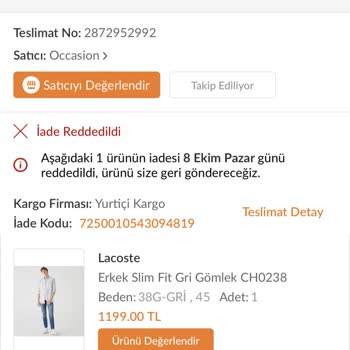 Occasion Trendyol Üzerinden Yazdığı Mesajların Arkasında Durmuyor