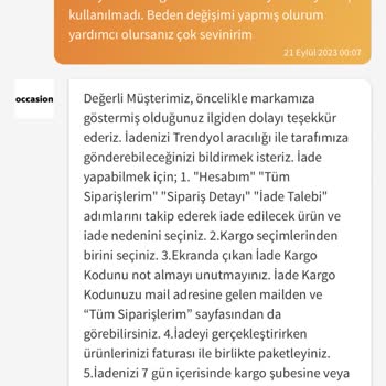 Occasion Trendyol Üzerinden Yazdığı Mesajların Arkasında Durmuyor