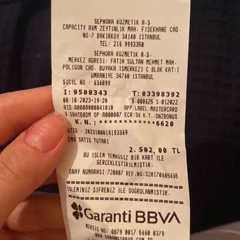 Sephora Burberry Kullanılmış Yarısı Boş Parfüm