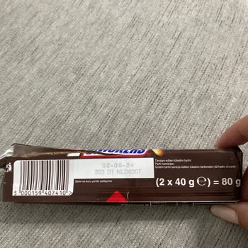 Snickers Çikolata Bozuk Çıkması
