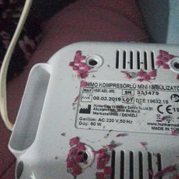 Hünkar Medikal Nimo Nebuluzator Arızası