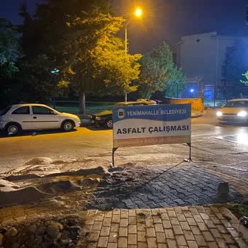 Ankara Yenimahalle Belediyesi Sorunsuz Yolu Söküp Güya Yeniliyor