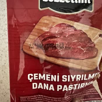 Lezzetlim Bozuk Pastırma, Kurumuş Yufka