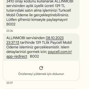Turkcell Allın Mobi Üyeliği