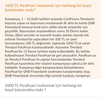 Trendyol CardFinans Kart Kampanyası