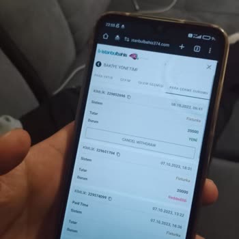 İstanbulbahis Para Çekme Problemi