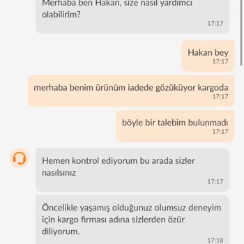 Trendyol Ve Trendyol Kargo Problemi Konya'daki Evi Ankara'da