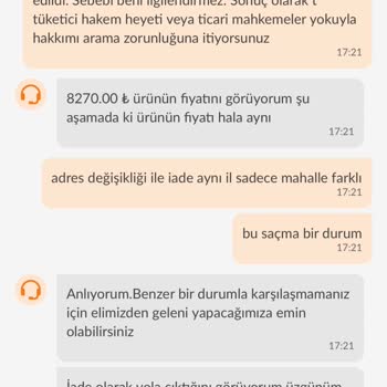 Trendyol Ve Trendyol Kargo Problemi Konya'daki Evi Ankara'da